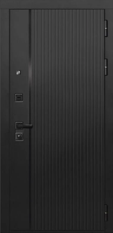 Входная дверь ДвериПРО L-45 ФЛЗ-603 Бетон снежный DPRO195633 внешняя сторона