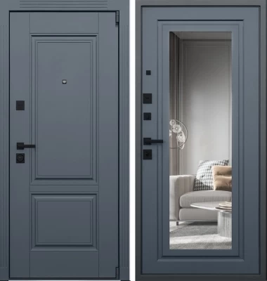 Дверь Гермес Неоклассика с зеркалом "Elit"