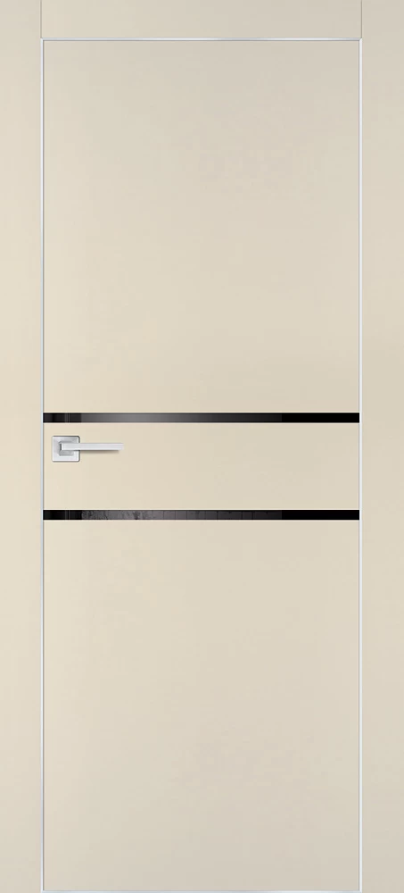 Фото Межкомнатная дверь PX-18 AL кромка с 4-х ст. Бежевый матовый