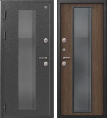 Дверь Термо-1000 Серебро антик - Миндаль